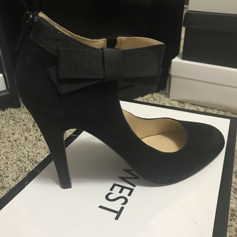 Nine West ankle strap pumps
